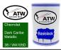 Preview: Chevrolet, Dark Caribe Metallic, 38 / WA105D: 500ml Lackdose, von ATW Autoteile West.